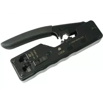 Krimpošanas instruments Alantec NI041 8P/6P modulāro spraudņu (RJ45/RJ12) apstrādei
