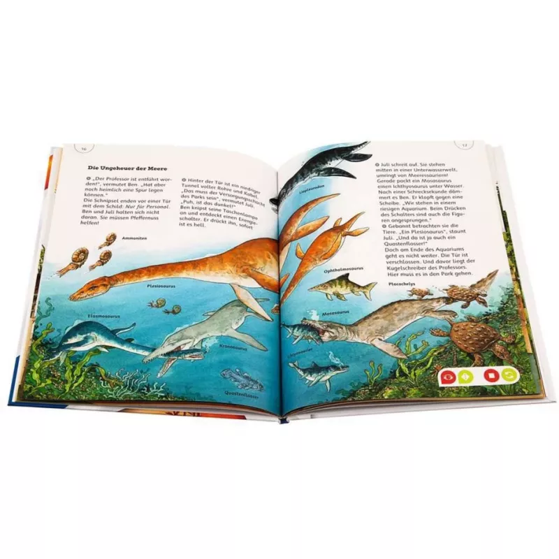 tiptoi Expedition Wissen: dinozauri, mācību grāmata