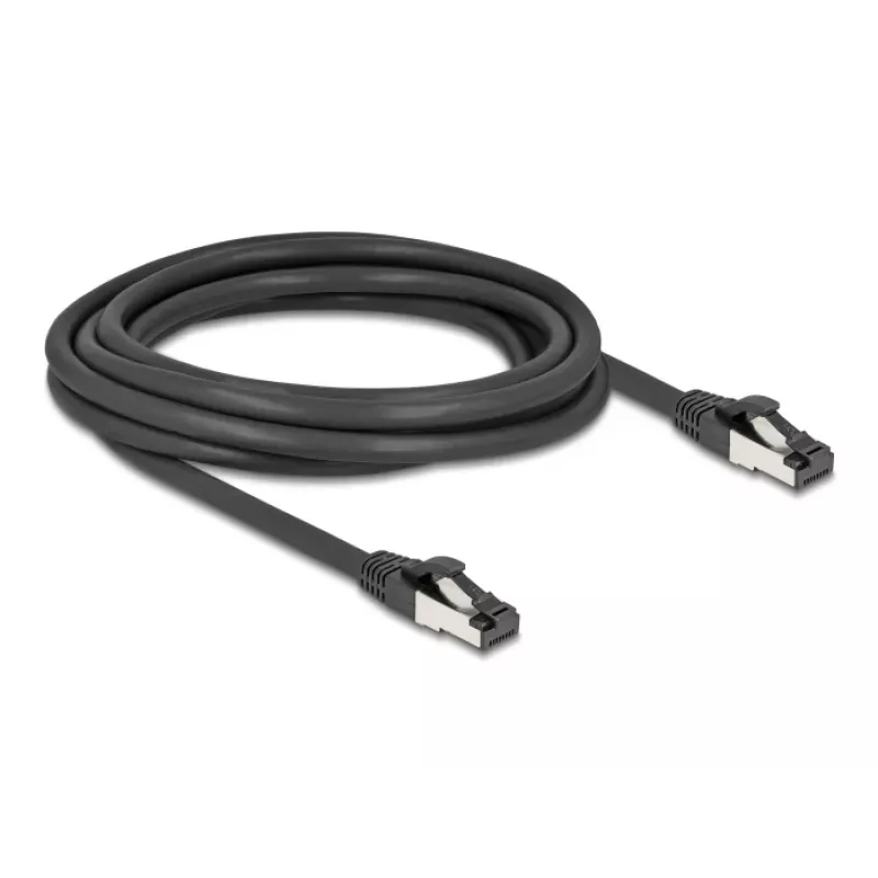 Tīkla kabelis DeLOCK 80573 RJ-45 Cat8.1 3 m Melns