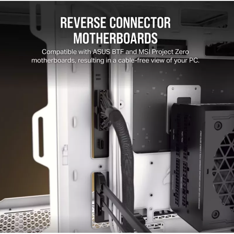 Corsair CC-9011285-WW datora korpuss Midi Tower pelēks, balts