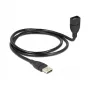 USB kabelis DeLOCK 1m USB 2.0 USB A melns