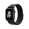 Apple Nike Sport Loop siksniņa melna, neilons, pārstrādāts poliesters, spandekss