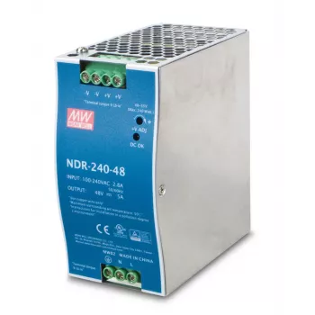 PLANET PWR-240-48 barošanas bloks 240 W zils, pelēks