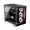 Datora korpuss LC-Power LC-8001B-ON Midi Tower, melns