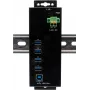 USB centrmezgls Exsys EX-1505HMVS 4 portu USB 3.2 Gen 1 ar 15 kV ESD aizsardzību