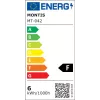 Montis daudzfunkcionālā LED galda lampa MT042 5.7 W F Balts