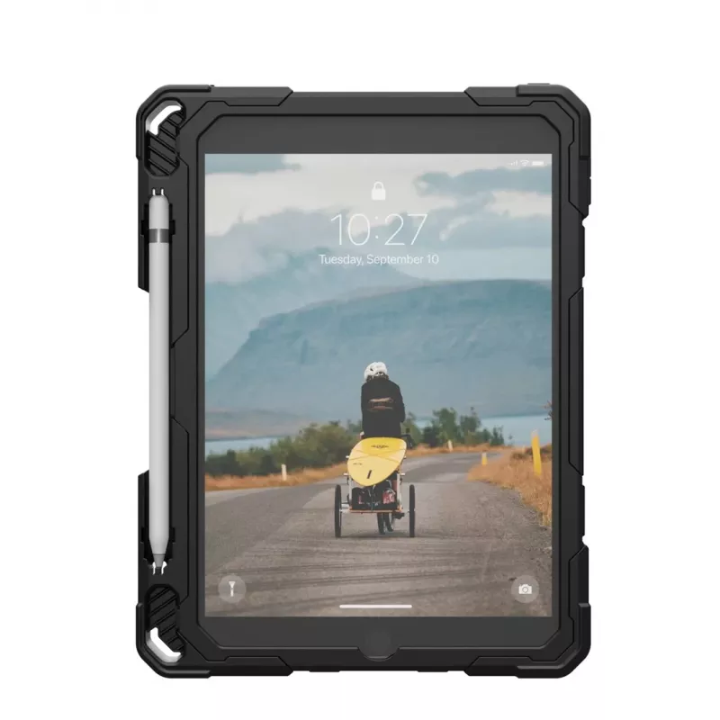 Planšetdatora bufera futrālis Urban Armor Gear Plasma Healthcare Apple iPad 10,9 collas (10. paaudze, 2022) — 27,7 cm, statīva režīms, 0,49 kg