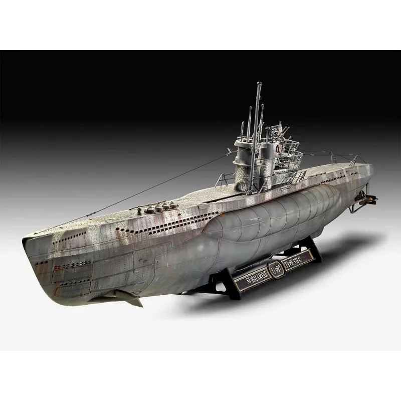Plastmasas modeļa komplekts REVELL Vācu zemūdene Type VII C/41 1/72 mērogā