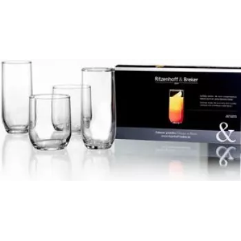 Longdrink glāze ritzenhoff & breker RAM 0.315 L, mazgājama trauku mašīnā, augstums 100 mm