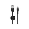 Lightning kabelis 2 m Belkin CAA010BT2MBK USB C uz Lightning melns