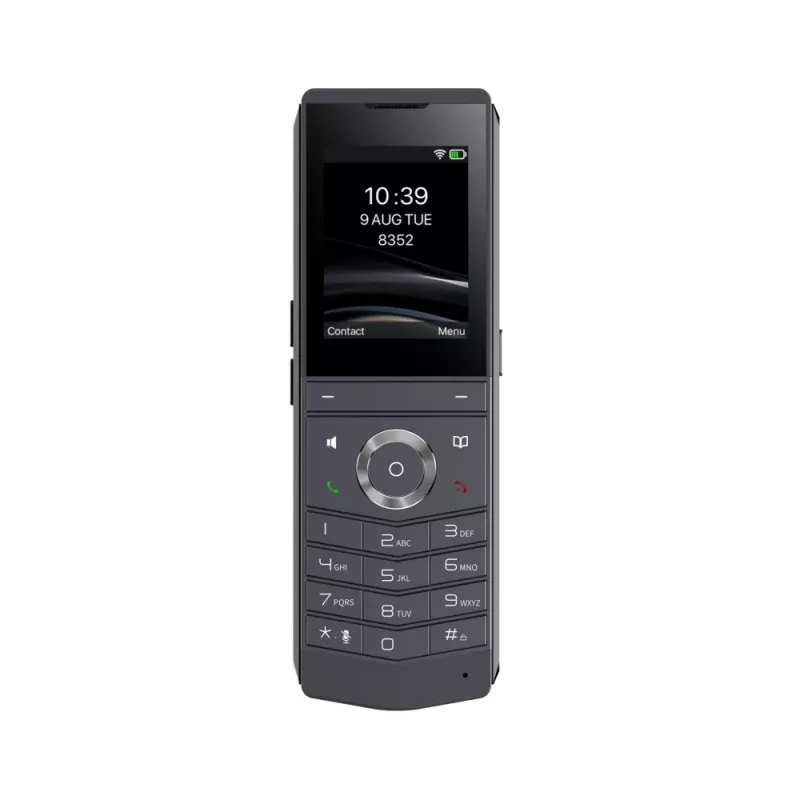 IP mobilais tālrunis Fanvil W611W V2 Melns 4 līnijas LCD Wi-Fi