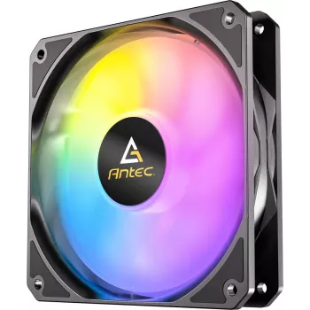 Antec P12R 120mm PWM ARGB Reverse ventilators melns