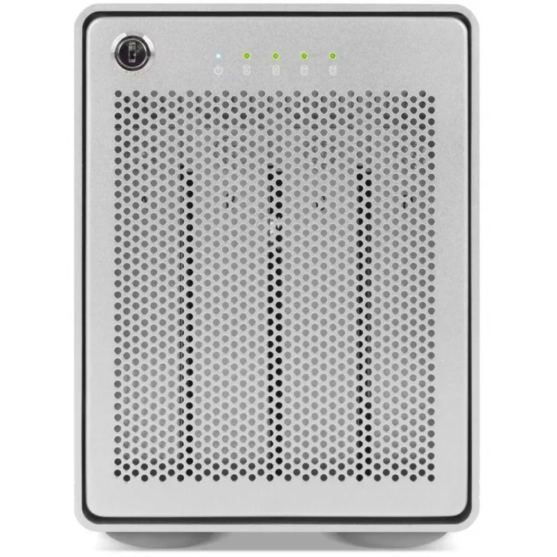 Mercury Elite Pro Quad, disku korpuss, sudraba, USB 3.2 Gen 2, gatavs RAID