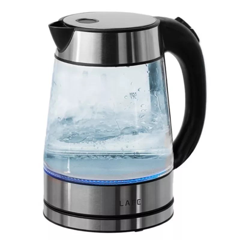 Stikla tējkanna LAFE LAFCZA47618 — 1,5 L tilpums, 100% pārstrādājama