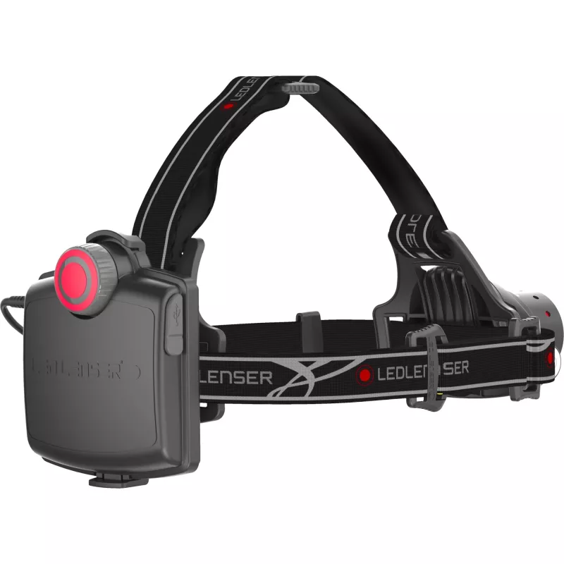 Galvas lukturītis Ledlenser H14R.2 Melns