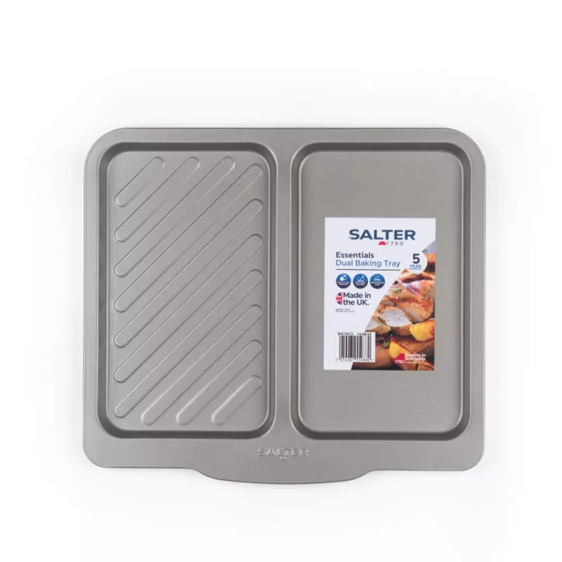 Cepamā paplāte Salter BW13673 dalīta konstrukcija, nepiedegoša