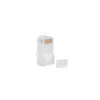 LANBERG RJ-45 vadu savienotājs PLU-6000 Cat6 U/UTP kabeļiem, caurspīdīgs/baltspīdīgs, 100 gab. iepakojumā
