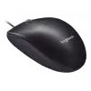 Logitech M90 vadu optiskā biroja pele — 1000 DPI, piemērota abām rokām, USB Type-A, melna