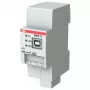 Saskarnes adapteris ABB USB/S1.2 ar seriālo un USB 2.0 izvadi, 21–30 V ieeja, 36×64,5×90 mm, pelēks