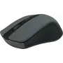 Bezvadu optiskā pele DEFENDER MM-935 RF, piemērota abām rokām, 1600 DPI, pelēka, USB uztvērējs, AAA baterijas