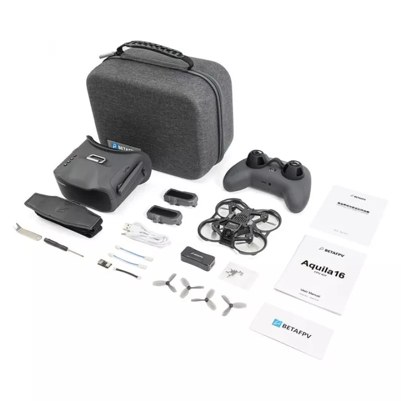 Drons + FPV brilles BetaFPV Aquila16 FPV komplekts
