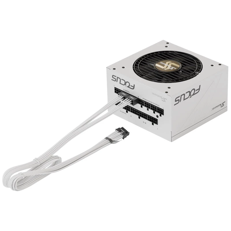 Seasonic 12VHPWR PCIe adaptera kabelis - (Balts, 0,75 Meter)(SS2X8P-12VHPWR-600/Balts)