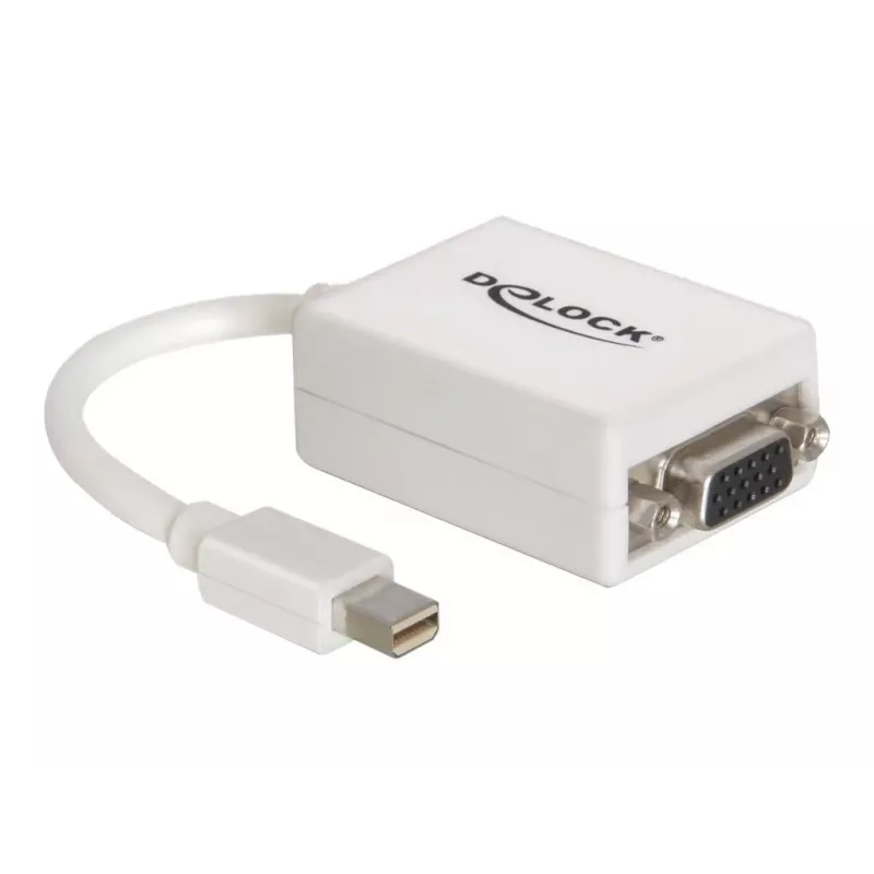 Adapteris mini DisplayPort→VGA DeLOCK 65130