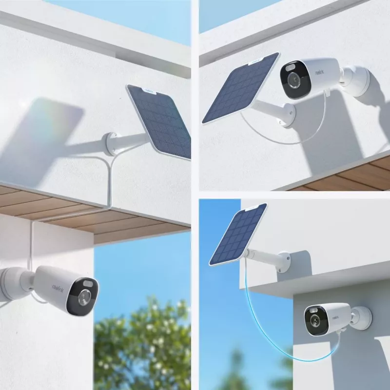 Reolink Argus Series B340 - 5MP Standalone Outdoor baterija Camera, 5/2.4 GHz Wi-Fi, Smart Detection, Color Night Vision