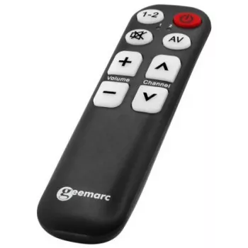 Universālā tālvadības pults Geemarc TV-5 ar lielu druku un mācīšanās funkciju