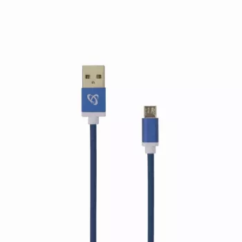 Sbox USB-10315BL USB->Micro USB M/M 1.5m zils