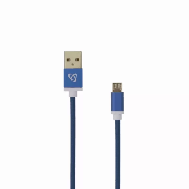 Sbox USB-10315BL USB->Micro USB M/M 1.5m zils