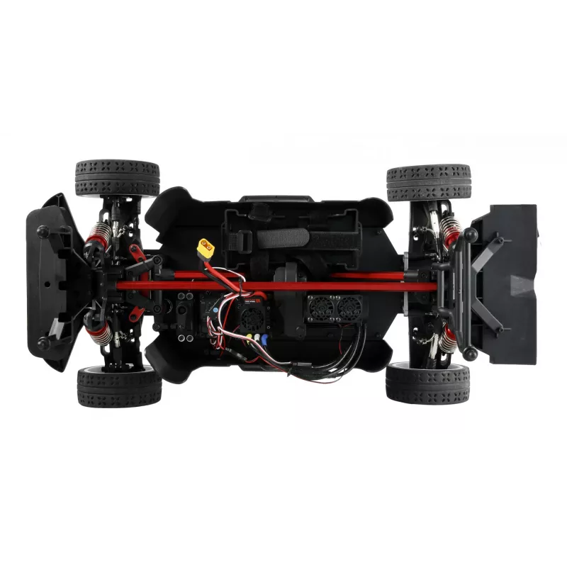 Amewi RC Rallye Citroen CR3 WRC HyperGo 1 7 melns/sarkans (21127)