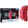 Cietvielu relejs Shelly Qubino Wave PRO 1PM sarkans 16A 110-240V