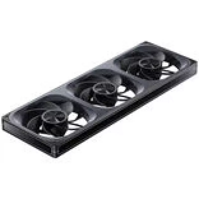 Korpusa ventilatori Jonsbo ZA-420BR PWM Reverse ARGB — 3×140 mm, melni