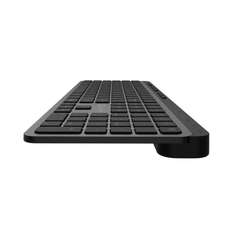 Bezvadu tastatūra NATEC Medusa — ASV izkārtojums, melna