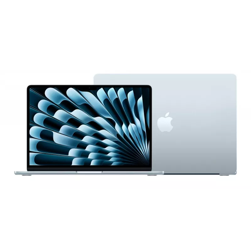 Apple MacBook Air 13 collas : M4 mikroshēma ar 10 kodolu CPU un 8 kodolu GPU, 16 GB, 256 GB SSD - Debeszils