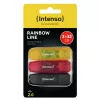 USB zibatmiņa Intenso 32GB USB Type-A 2.0 Rainbow