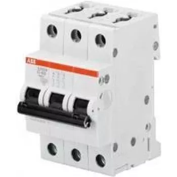 ABB automātiskais slēdzis B16A S203M-B16 pro M komp. 10kA 3-polu B-rakst. S203M-B16 (2CDS273001R0165)