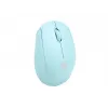 Bezvadu pele abām rokām NATEC STORK — Bluetooth + USB Type-A, 1600 DPI, 3 pogas, gaiši zila