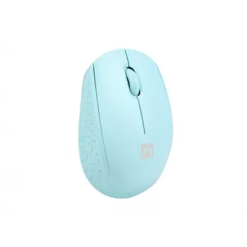 Bezvadu pele abām rokām NATEC STORK — Bluetooth + USB Type-A, 1600 DPI, 3 pogas, gaiši zila