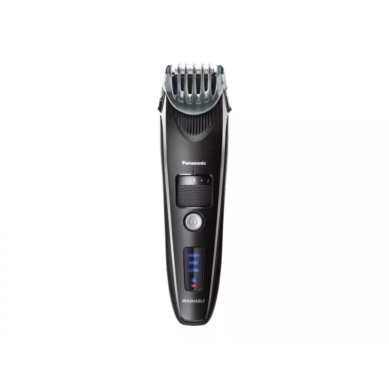Bārdas trimmeris Panasonic ER-SB40-K803 — 0,5–10 mm, 19 soļi, litija jonu, bezvadu/maiņstrāvas, melns