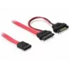 SATA kabelis DeLOCK 84418 0,5 m sarkans