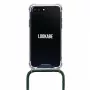 Telefona kulona maciņš Lookabe iPhone 7/8 Plus — zelta ar zaļu siksnu