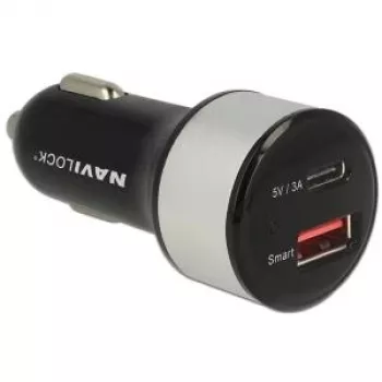 Mobile Device Charger Navilock 62782 Universal Melns DC Auto
