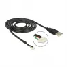 USB kabelis DeLOCK 1,5 m USB2.0-A/5p melns
