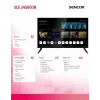 24 collu SENCOR SLE 24S803B HD Ready SMART televizors ar webOS, Wi‑Fi, Bluetooth, DVB-T2/C/S2, 1366×768
