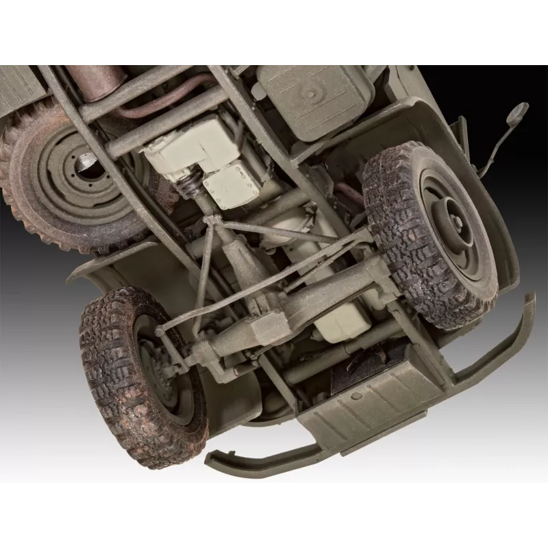 Plastmasas modeļu transportlīdzeklis UNIMOG 404 S 1/35
