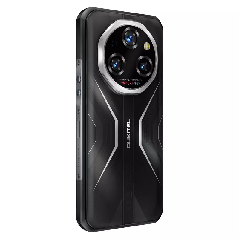 Viedtālrunis Oukitel WP55Pro 6,6 collas 16GB RAM 512GB krātuve melns