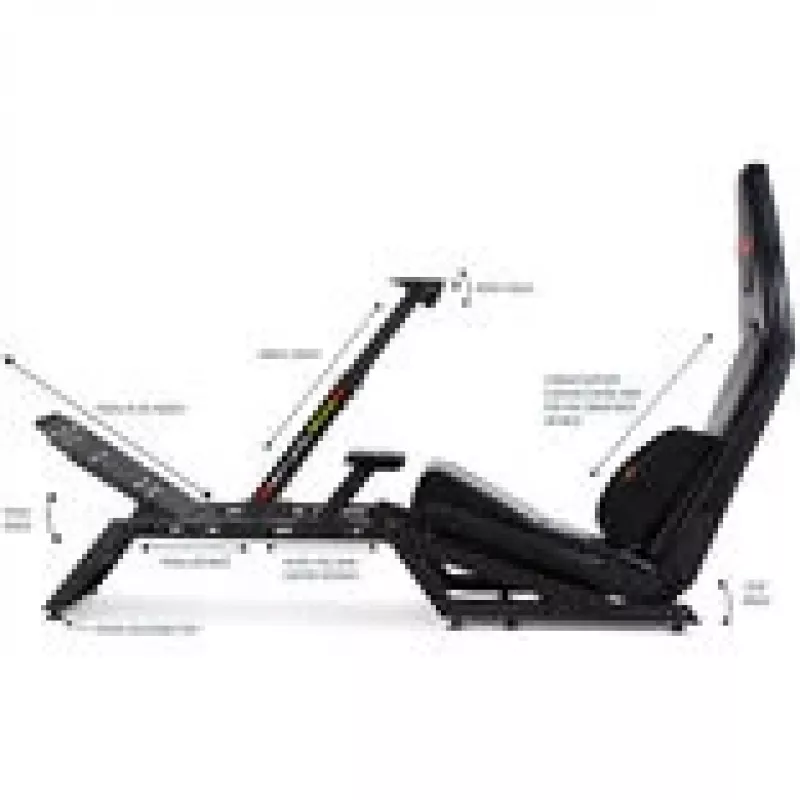 Next Level Racing F-GT Formula > Simulator Cockpit + Floor Mat spēļu paklājiņš