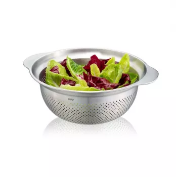 GEFU virtuves siets PREMIO G-28132, 27 cm, nerūsējošā tērauda siets, rokas